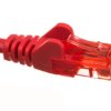 Kabel krosowy patchcord U/UTP kat.6 CCA czerwony 0,5m 68436