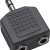 Audio adapter Y BKL Electronic 1102014 1102014, Jack, 1.4 cm