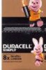 BATERIA Alkaliczna AA LR06 DURACELL (4szt)