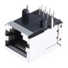 Złącze RJ45 Żeński Złącze RJ45 Montaż na płytce drukowanej Cat4 RS PRO, 90°, 8P8C-żyłowe