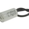 Kondensator; silnikowy (rozruchowy); I150V560J-C1; MKSP; 6uF; 450V AC; fi 30x53mm; z przewodami; Miflex; RoHS