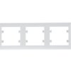 Lumina Soul Ramka Potrójna Pozioma Biała Wl5230