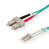 Kabel Value F.O. 50/125Μm Om3, Lc/Sc, Turkusowy, 3M
