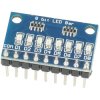 Moduł z 8 diodami LED czerwone wspólna katoda