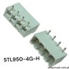 STLZ950-4G-5.08-H-GY Termin Block 4 Pin R=5.08mm THT PTR-H