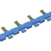 093.08 Mostek grzebieniowy do gniazd serii 93.02/93.52 – kolor niebieski