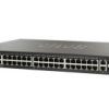 Cisco SF500-48P-K9-G5 | Switch | 48x 100Mb/s PoE, 2x Combo (RJ45/SFP) + 2x SFP+, Zarządzalny