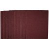 Draper 54716 1/4 Sanding Sheets, 115 x 150mm, 40 Grit (Pack of 10)