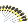Stanley STHT0-60211 0-60-211 Essential Screwdriver Set, 10 Piece SL/PH/PZ