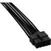 BeQuiet BC061 CPU Power Cable 8-pin to 8-pin 0.70m Blk Compatible be quiet! PSUs