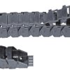 Koryto kablowe szerokość 93 mm głębokość 39mm typ Łańcuch kablowy Igus Igumid G Elastyczny Czarny