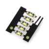 LED Sequins - diody LED - ciepła biel - 5szt. - Adafruit 1758