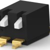 DIP switche, On-Off, 2 pole, straight, 0.025 A/24 VDC, 1-2319764-1