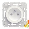 ODACE Gniazdo z uziemieniem (zaciski śrubowe) białe S52D039 SCHNEIDER ELECTRIC