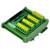 DIN Rail Mount Screw Terminal Block Breakout Module Board for ESP32-C3-DevKitM-1
