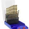 Wiertło Tivoly HSS-Co 19 szt. Zestaw do wiercenia w punktach podzielonych