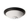 Plafon z czujnikiem ruchu 360 Czarny E27 400.010.143 HOROZ ELECTRIC