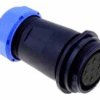 SPP2911-9GZ Gniazdo 9 pin (4+5) na kabel (13-16mm) okrągły, zakręcany, wodoodporny - gwint zewnętrzny (25A)