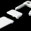 Combi clip, ABS, (L x W) 45 x 27 mm, gray white, for SOFT-CASE S, SOFT-CASE M, SOFT-CASE L, SOFT-CASE XL, A9152047