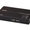 Przełącznik KVM 3.5 mm Jack KE8900SR, 4-portowy USB 144 36, Aten HDMI