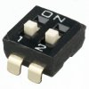Przełącznik DIP 2-pozycyjny DPST SMD 25 mA -25 → +70°C