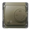 GAZELA Regulator temperatury-termostat satyna RTP-1J/m/16/16 OSPEL