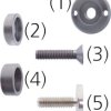 PFERD TOOLS FLS-CC 98980038 98980038 Kołnierz zaciskowy 1 szt.