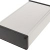 Aluminum enclosure, (L x W x H) 220 x 125 x 52 mm, natural, IP54, 1455Q2202