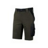 Cargo shorts in stretch cotton canvas Si