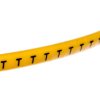 Oznacznik przewodów OZ-0/T żółty E04ZP-01020104200 /100szt./