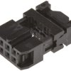 Złącze IDC 6-pinowe 2-rzędowe raster: 2.54mm Żeński Montaż na kablu Amphenol Communications Solutions