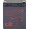 CSB Battery HR1221WF2 High-Rate 12V 5Ah AGM Low Maintenance Compact