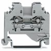 Złączka szynowa 2-przewodowa 4mm2 szara 281-101