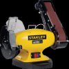 STN-SXGBL150E Bench grinder with grinding disc and sanding belt