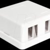 86207 Delock keystone 2-port empty enclosure