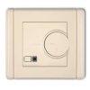 FLEXI Regulator temperatury elektroniczny z czujnikiem powietrznym beżowy 1FRT-2