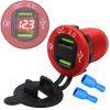 Ładowarka USB 12-24V /5V QC 3.0 obudowa czerwona +VOLTOMIERZ (red)