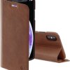 Hama Guard Case Pro Futerał booklet Apple iPhone XS brązowy 00185901