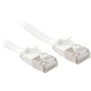 LINDY 47545 RJ45 Network Cable CAT 6A U/FTP White 10m