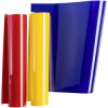 Cricut 2007707 Iron-On Film Red Yellow Blue Everyday Use Heat Transfer Vinyl