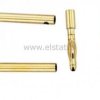 Wtyk i gniazdo GOLD - 2mm - zestaw para 25A banan
