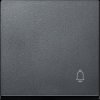 MEG3305-0414 System M, rocker for switch, with bell marking, anthracite