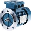Silnik AC 0.18 kW, M3AA ABB Odwracalność 1380 rpm 415 V 3 -fazowy, IE2 0.58 A 4-biegunowy Montaż na kołnierzu