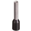 Końcówka Tulejkowa Izolowana Ti 1,5Mm2/10Mm Czarna Cynowana Ti1,5L10x500...