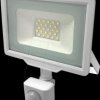 5936 LED floodlight, 30 W, 2400 lm, 6000 K, IP65, white, with sensor