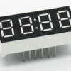 4-Digit seven segment display, common-anode