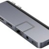 Stacja dokująca USB-C® HYPER HyperDrive DUO Pro MacBook zintegrowany czytnik kart