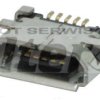 Gniazdo microUSB B SMD 5PIN montażowe