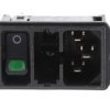 Złącze IEC 10A C14 Schurter Montaż na panelu