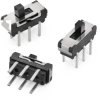 Przełącznik suwakowy, DPDT, Otwór przelotowy, 300 mA Wł.-Wł., 85 °C, -30 °C, Wurth Elektronik Poliamid
